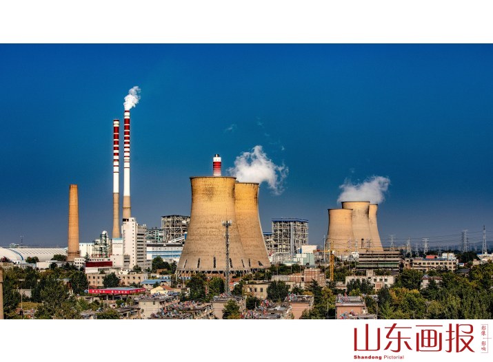 山东枣庄十里泉电厂成功爆破两座90米冷却塔(8)