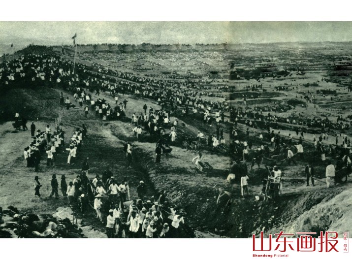 奋战在西湖水库上