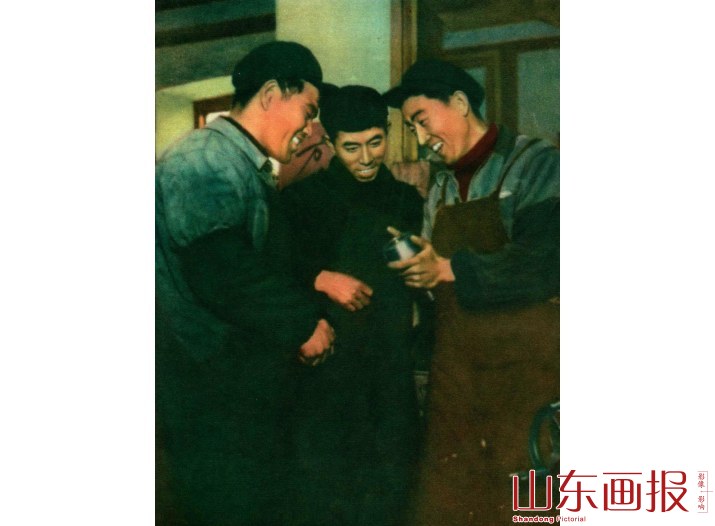 徐玉章帮助机工组长周传元、陈积茂改制车圆球工具
