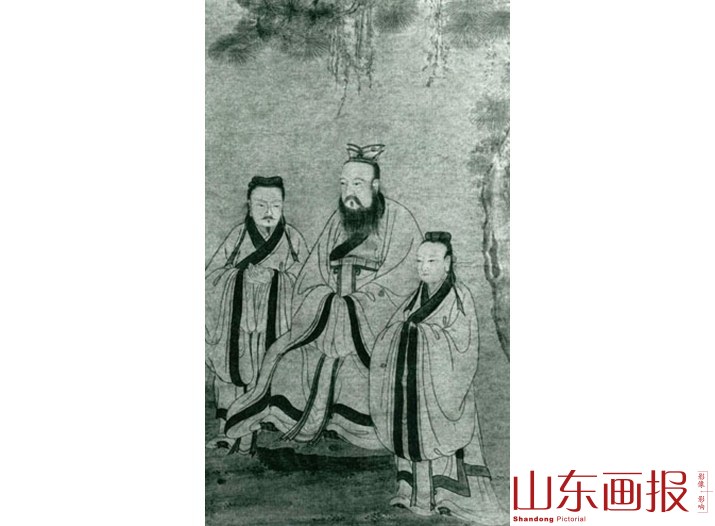 孔子,颜回,曾参