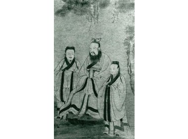 孔子,颜回,曾参