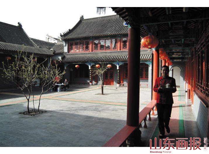 吕氏宅院内景
