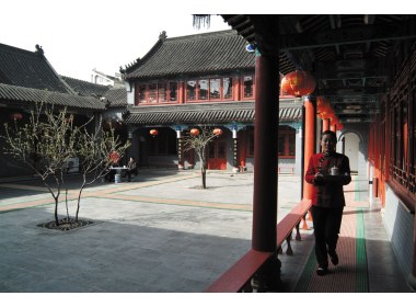 吕氏宅院内景