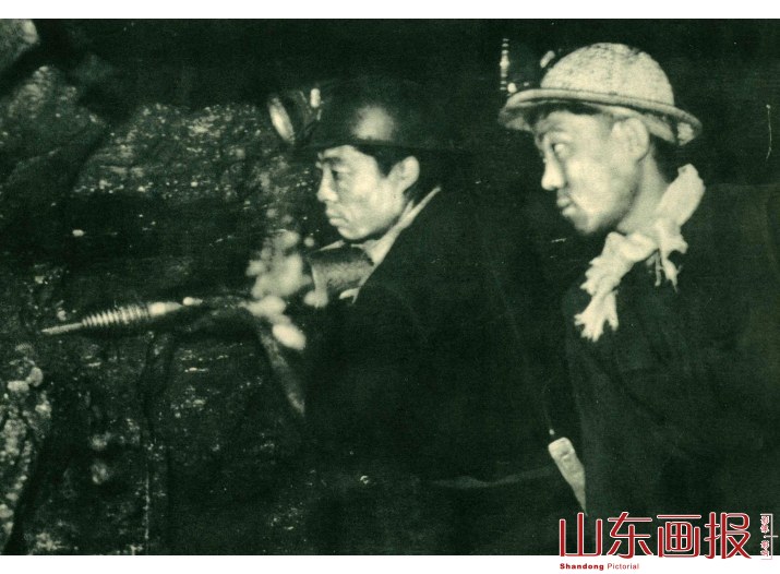 坊子煤矿生产一区郭宝山采煤小组