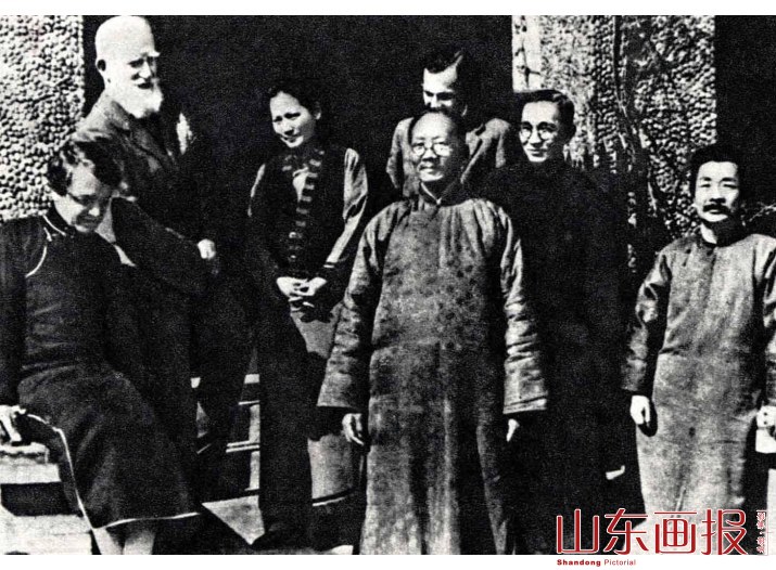 宴请萧伯纳