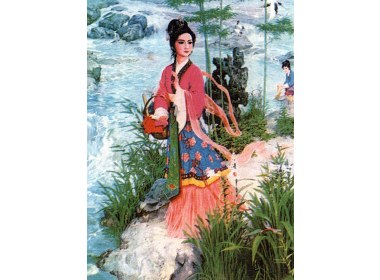 西施浣纱