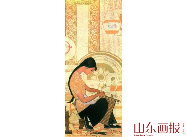 草编姑娘