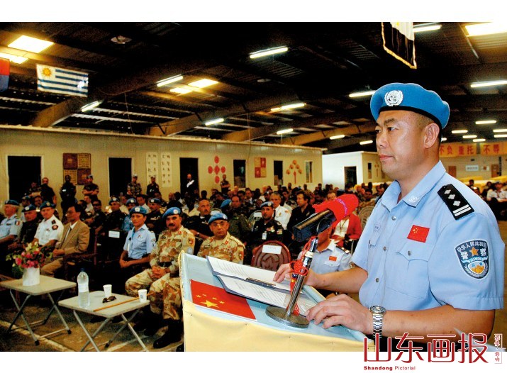 中国防暴队石学鹏政委