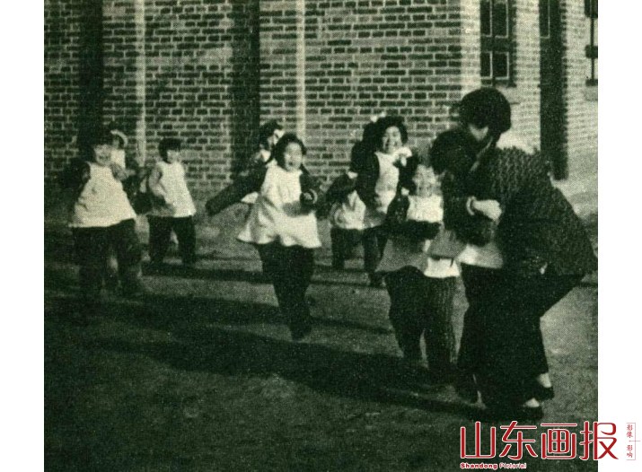 托儿所的孩子们
