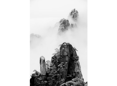 黄山云海雾凇图(1)