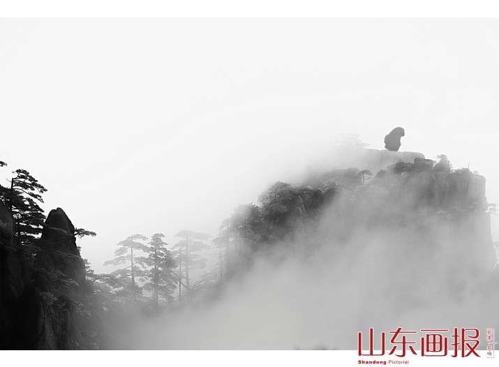 黄山云海雾凇图(3)