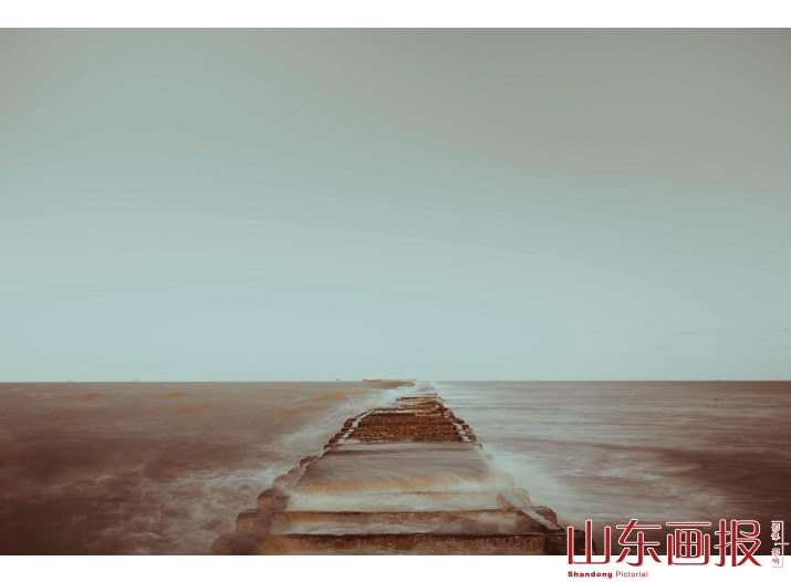 4孤海，东营海边海的状态。