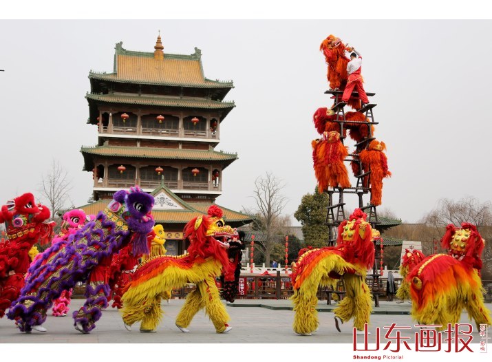 京杭大运河畔古城年味浓