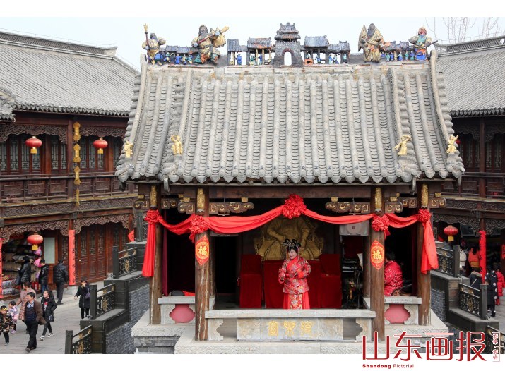 京杭大运河畔闹新春