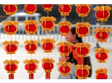 “中国红”年味浓