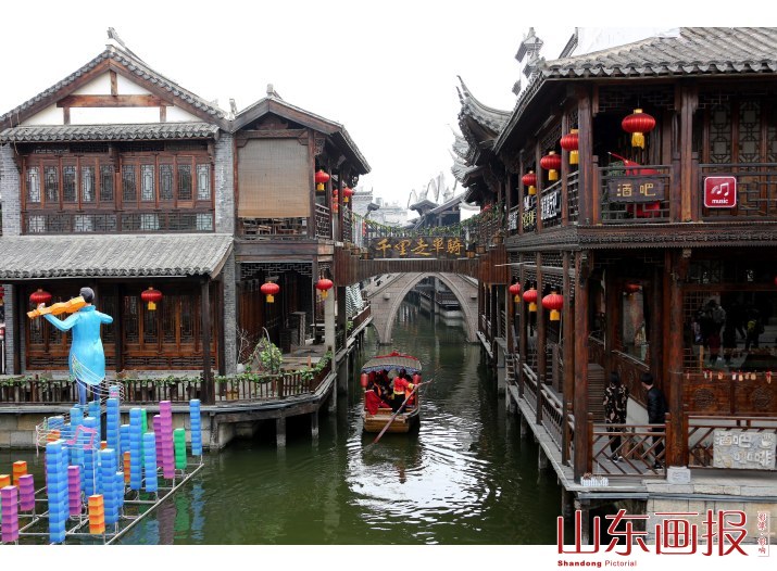 京杭大运河畔闹新春