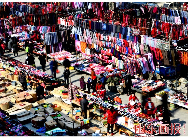 赶年集 备年货 迎新春