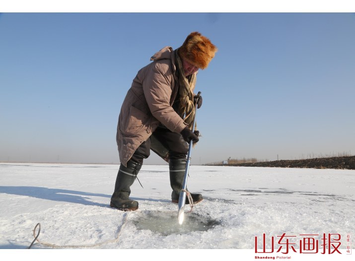 山东垦利冬捕“捞”年味