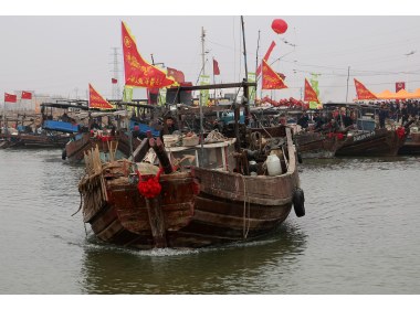 山东东营：开海节致敬大海 祈求平安丰收
