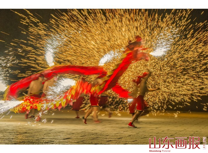 翔龙穿花