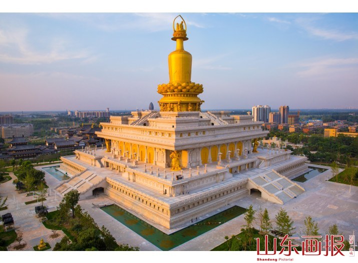 航拍兖州兴隆寺