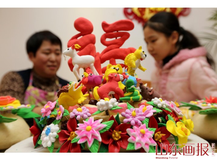 “鲁南花馍”庆元宵