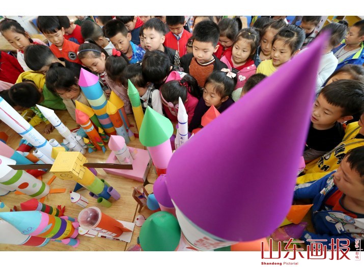 中国航天日：幼儿“航天梦”