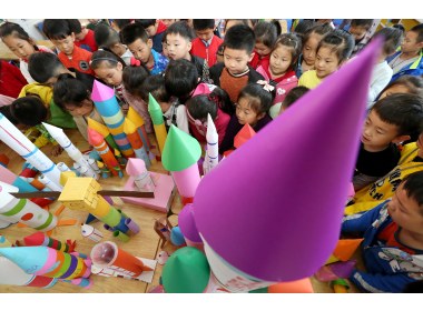 中国航天日：幼儿“航天梦”