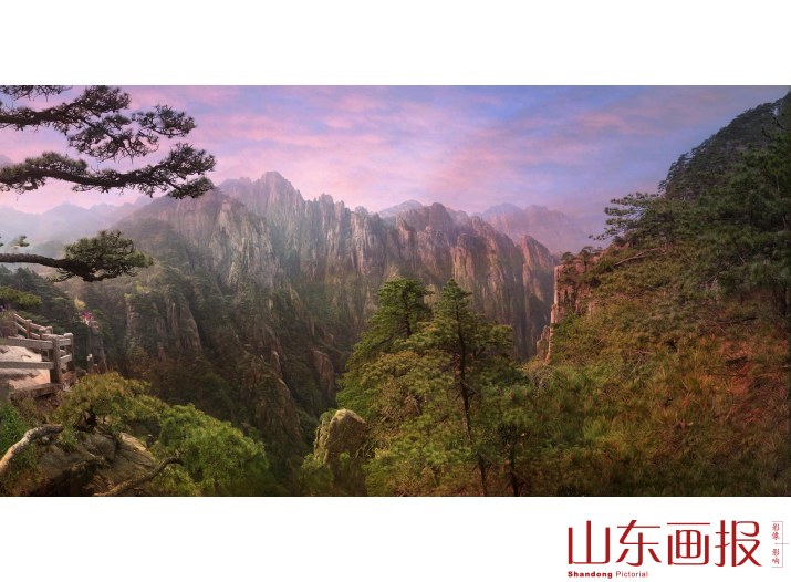 美丽的黄山