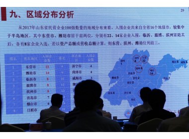 山东民营企业100强榜单发布 商标平均拥有量大幅上升