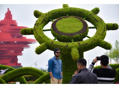 青岛海军节城市街景(11)