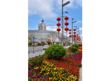 青岛海军节城市街景(3)