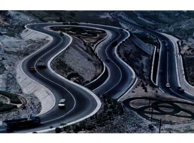 青州牛角岭盘山公路成为山东一景