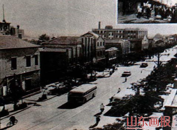 济南院西大街（今泉城路）