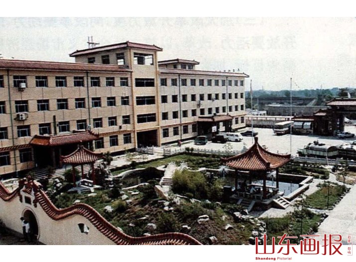 泰安酿酒总厂被评为花园式的工厂