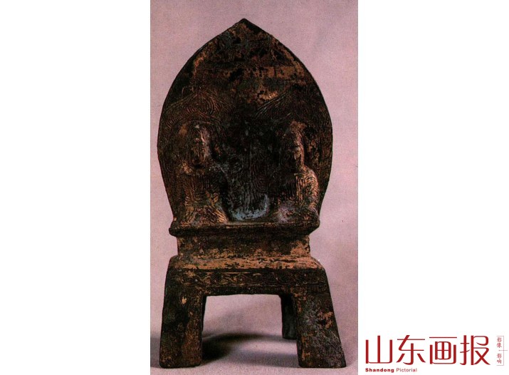 青铜鎏金弥勒像