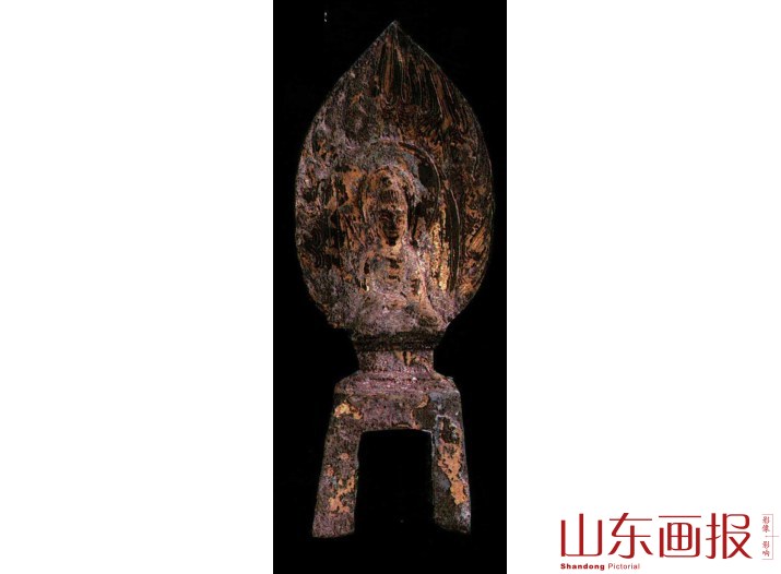 模印白瓷素烧菩萨像