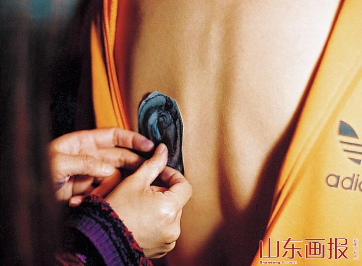 转印到皮肤上的图案