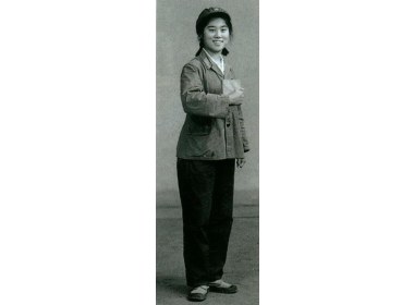 1969年春，李萍刚入伍时的留影