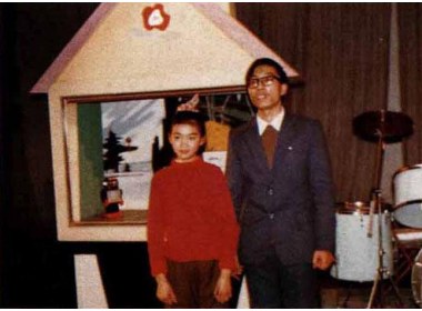 1984年和济南市少年宫陈建新老师合影