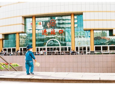 非典时期的济南火车站