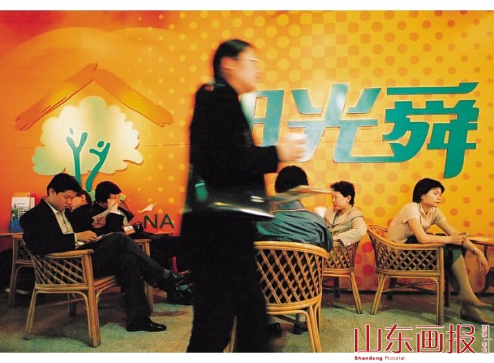 阳光舜城营造的温馨气氛吸引了众多都市白领