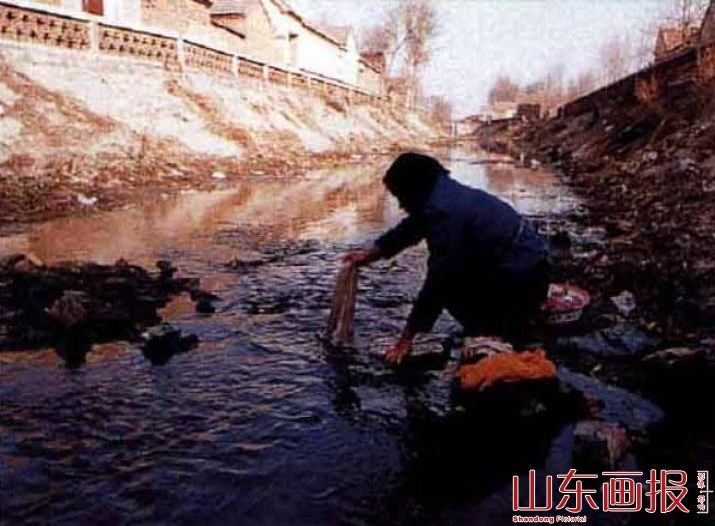 无污染的小清河源头