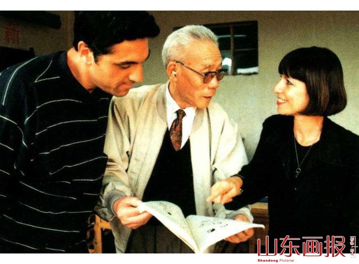 许多留学生慕名请教张珍玉教授