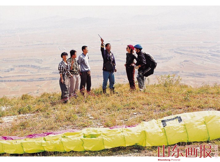 教练为大家讲风的气流和注意要点