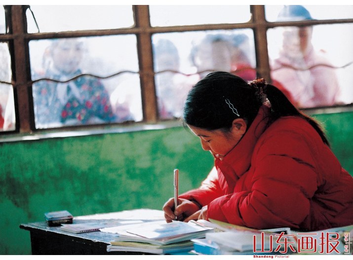 42岁的蒋庆芝，非常珍惜这难得的学习时光