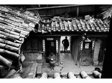 六一村仍保留着老村建筑的格局