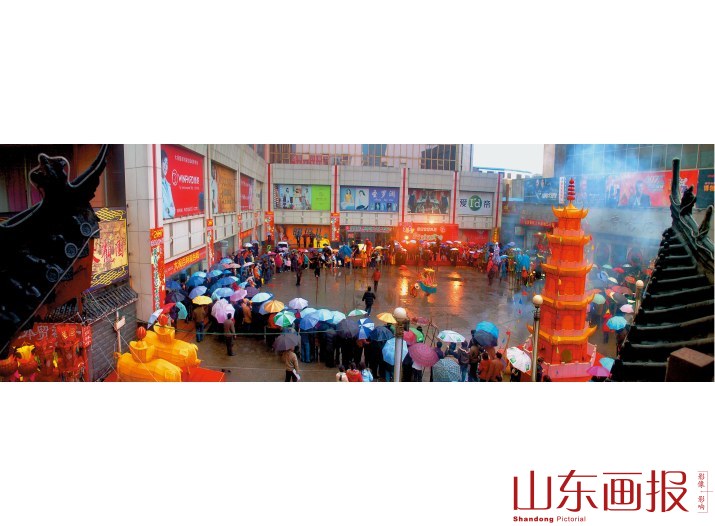 雪打灯花好年景﻿