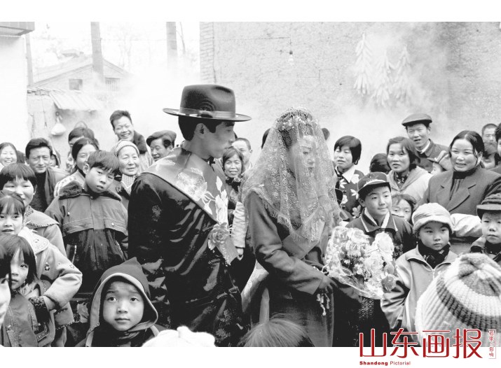 1997年，陕西关中的农家婚礼