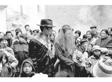 1997年，陕西关中的农家婚礼